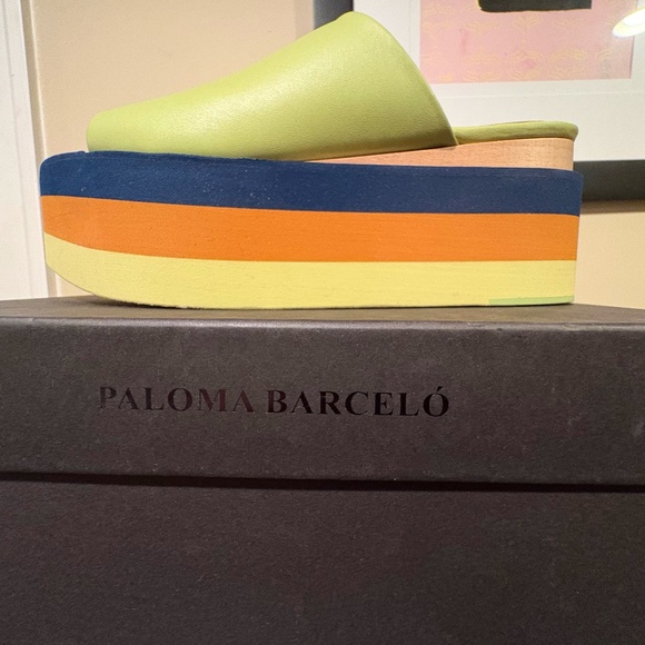 Paloma Barcelo Wedge Sandal size 40 - Picture 1 of 5